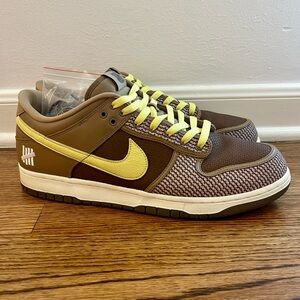 Size 13 - Nike Undefeated x Dunk SP Low Canteen Brown/Yellow DH3061-200 VNDS